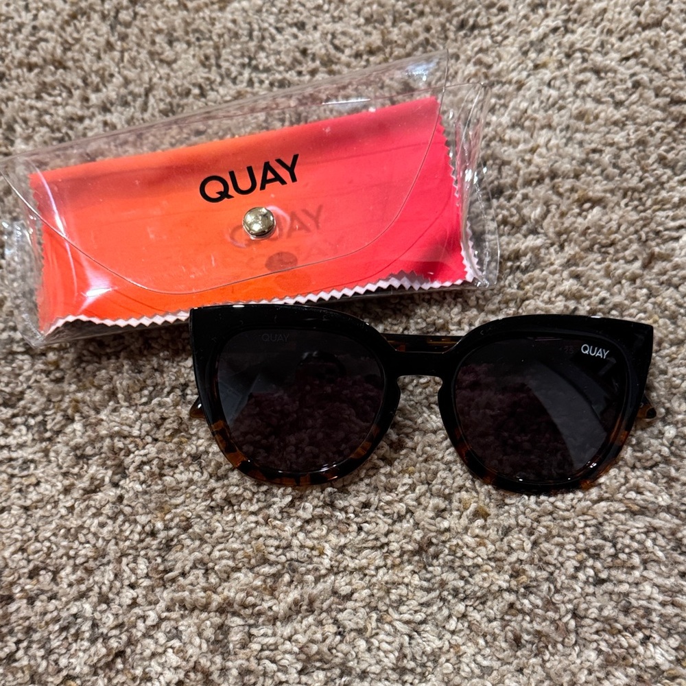 Quay Australia Noosa Black to Tortoise Women's Sunglasses